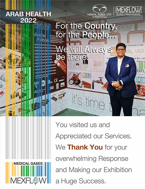 Arab Health 2022: Thank You for making our Exhibition a Huge Success!